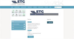 Desktop Screenshot of etg.ufmg.br