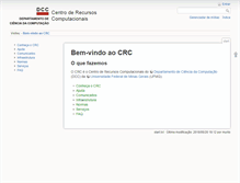 Tablet Screenshot of crc.dcc.ufmg.br