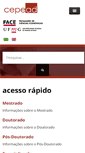 Mobile Screenshot of cepead.face.ufmg.br
