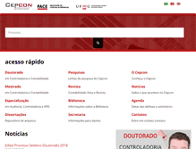 Tablet Screenshot of cepcon.face.ufmg.br