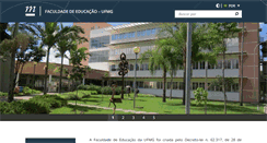 Desktop Screenshot of fae.ufmg.br