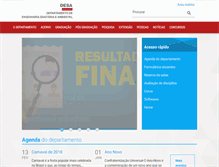 Tablet Screenshot of desa.ufmg.br