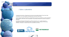 Desktop Screenshot of materiaispolimericos.qui.ufmg.br